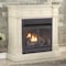 Duluth Forge Dual Fuel Ventless Gas Fireplace With Mantel - 32,000 Btu, T-Stat DFS-400T-2AW - alternate 1